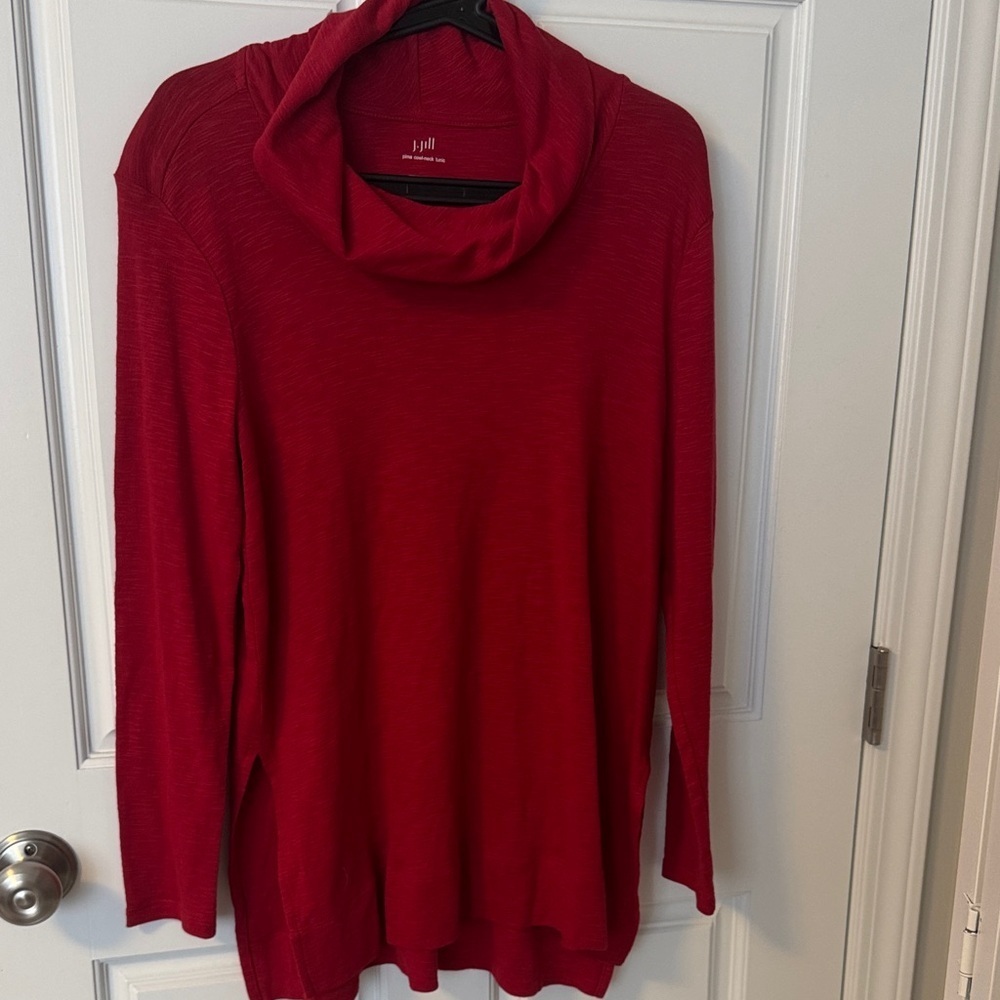 J. Jill Red Tunic NWT